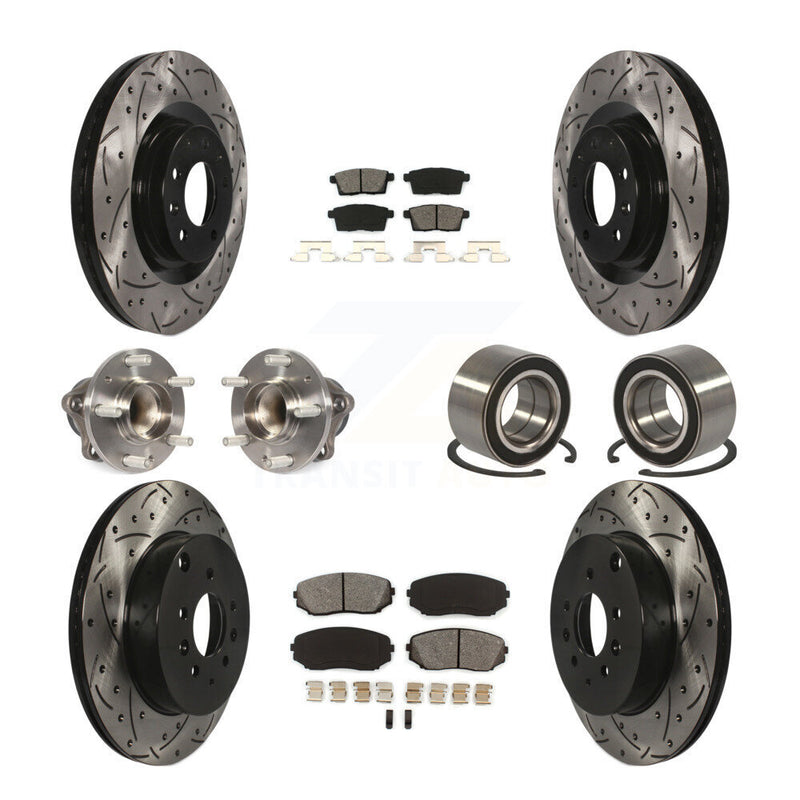 Transit Auto KBB-107475 Wheel Bearing for 2007-2015 Mazda CX-9 - Front and Rear product image