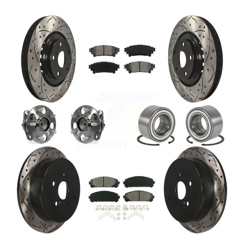 Transit Auto KBB-107476 Wheel Bearing for 2011-2020 Toyota Sienna - Front and Rear product image