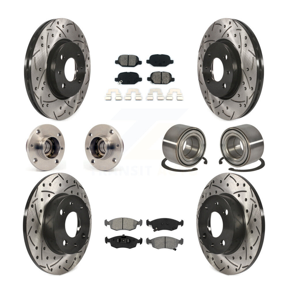 Transit Auto KBB-107478 Wheel Bearing for 2012-2017 Fiat 500 - Front and Rear product image
