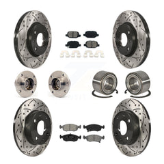 Transit Auto KBB-107478 Wheel Bearing for 2012-2017 Fiat 500 - Front and Rear product image