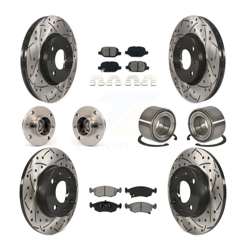 Transit Auto KBB-107478 Wheel Bearing for 2012-2017 Fiat 500 - Front and Rear product image