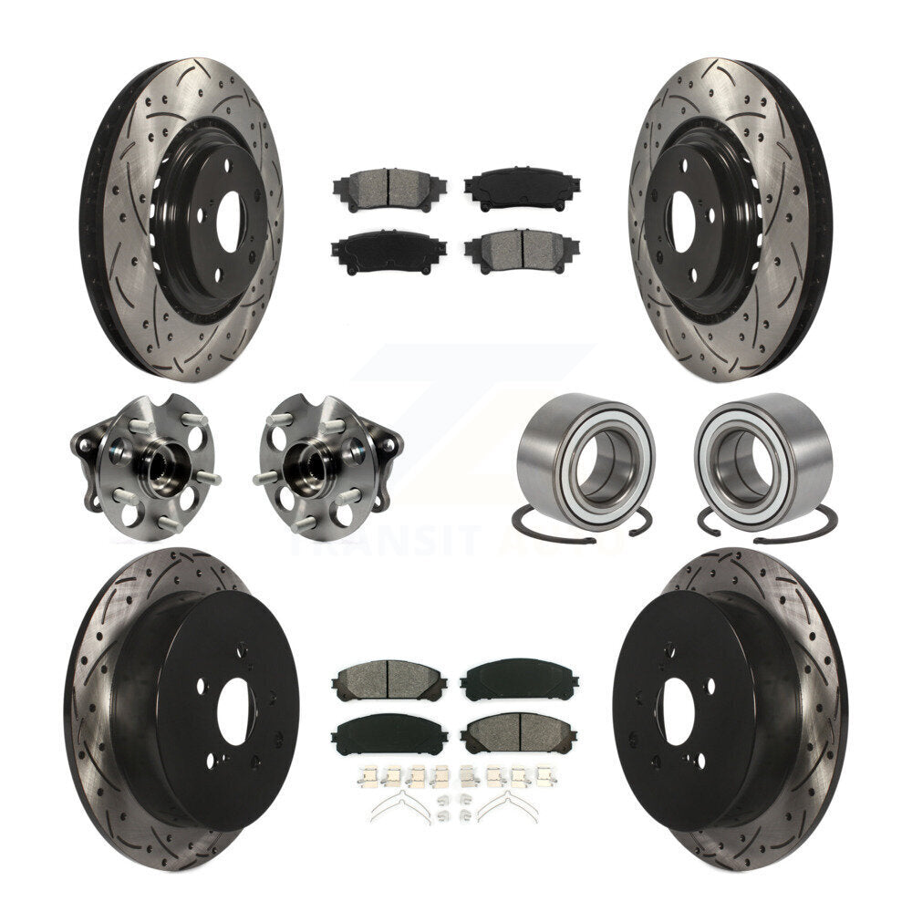 Transit Auto KBB-107479 Wheel Bearing for 2011-2020 Toyota Sienna - Front and Rear product image