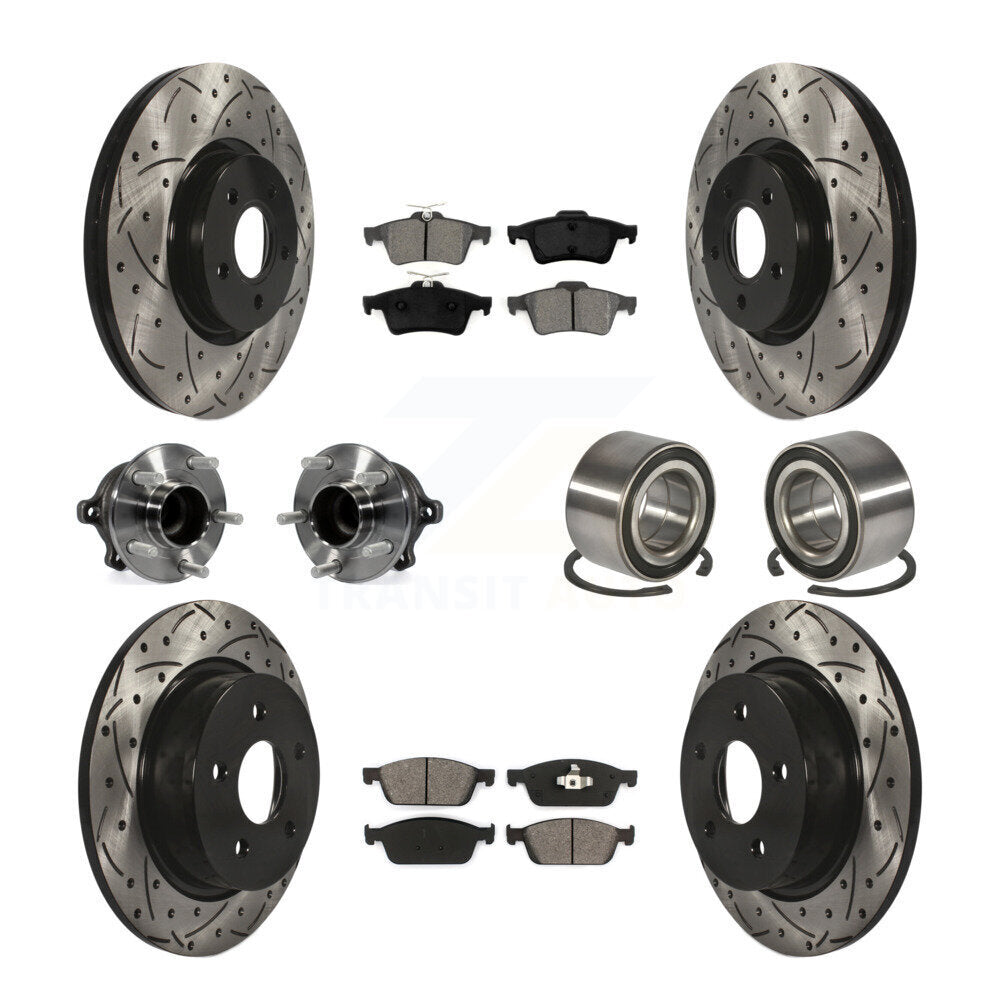 Transit Auto KBB-107485 Wheel Bearing for 2013-2016 Ford Escape - Front and Rear product image