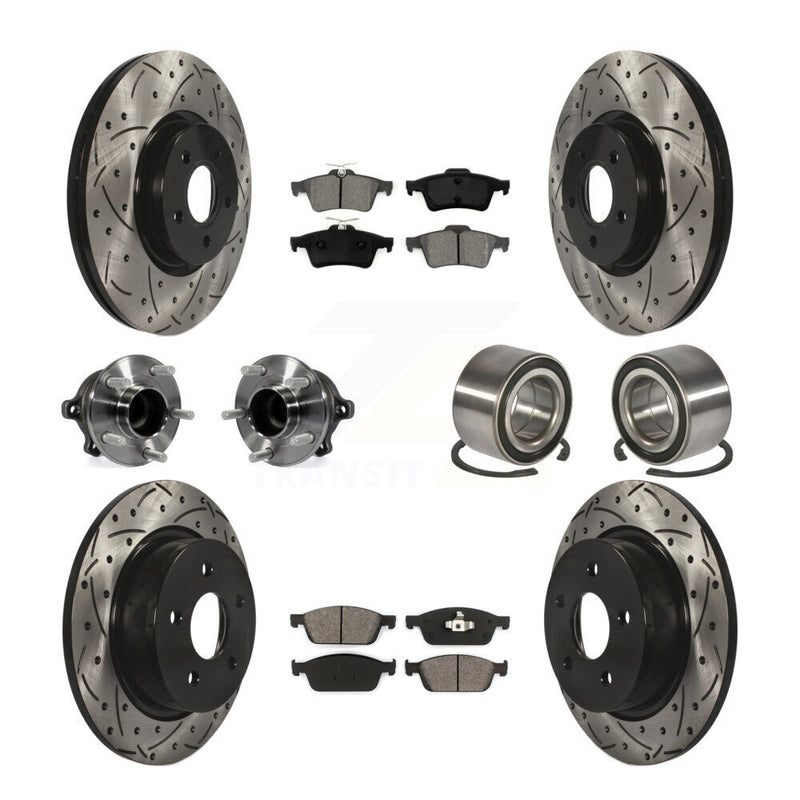 Transit Auto KBB-107485 Wheel Bearing for 2013-2016 Ford Escape - Front and Rear product image