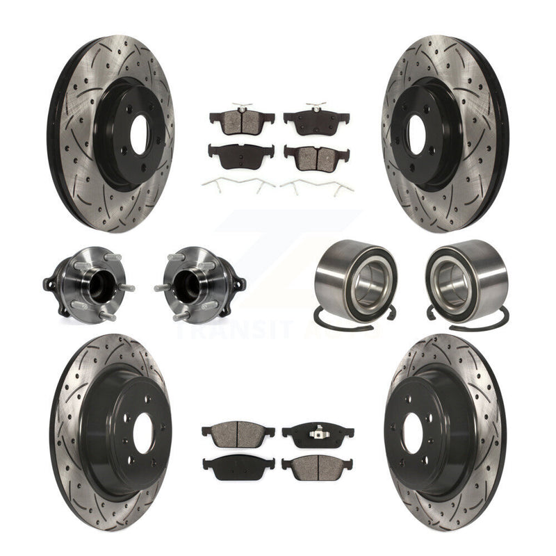 Transit Auto KBB-107486 Wheel Bearing for 2017-2019 Lincoln MKC, Ford Escape - Front and Rear product image