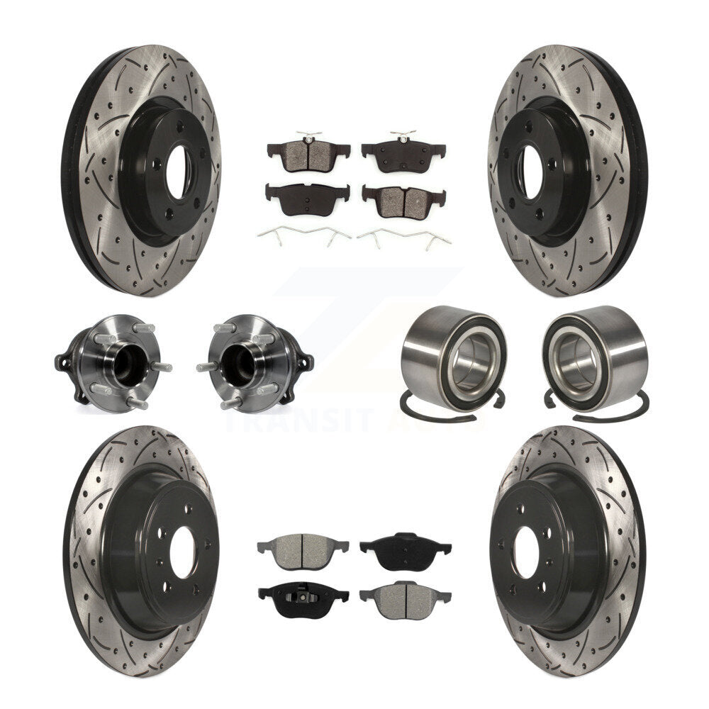 Transit Auto KBB-107488 Wheel Bearing for 2017-2019 Ford Escape - Front and Rear product image