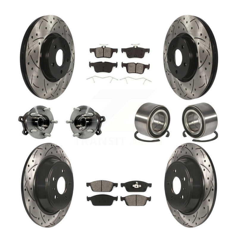 Transit Auto KBB-107490 Wheel Bearing for 2017-2019 Lincoln MKC, Ford Escape - Front and Rear product image