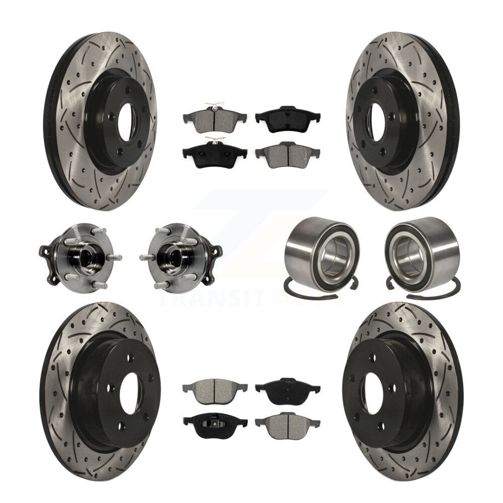 Transit Auto KBB-107491 Wheel Bearing for 2015-2016 Ford Escape - Front and Rear product image