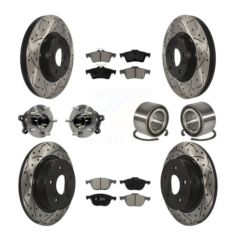 Transit Auto KBB-107491 Wheel Bearing for 2015-2016 Ford Escape - Front and Rear product image