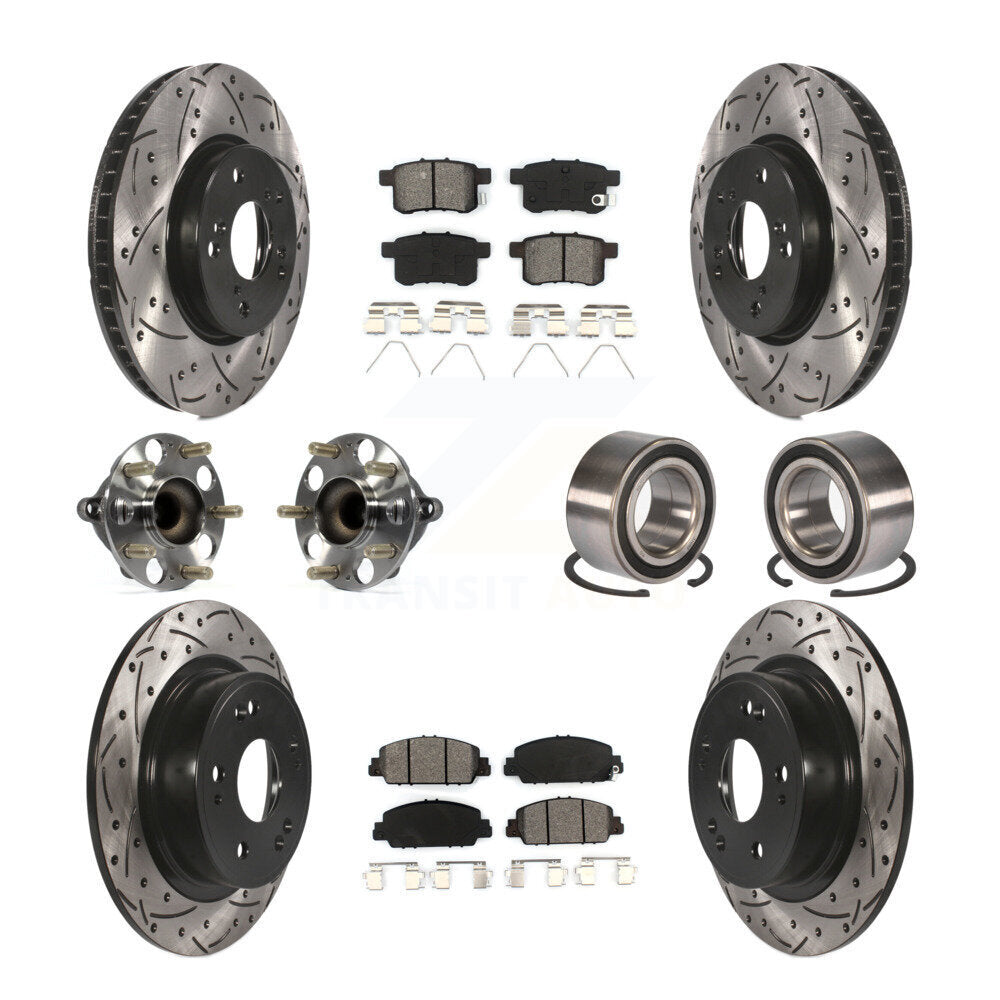Transit Auto KBB-107503 Wheel Bearing for 2013-2015 Honda Accord - Front and Rear product image