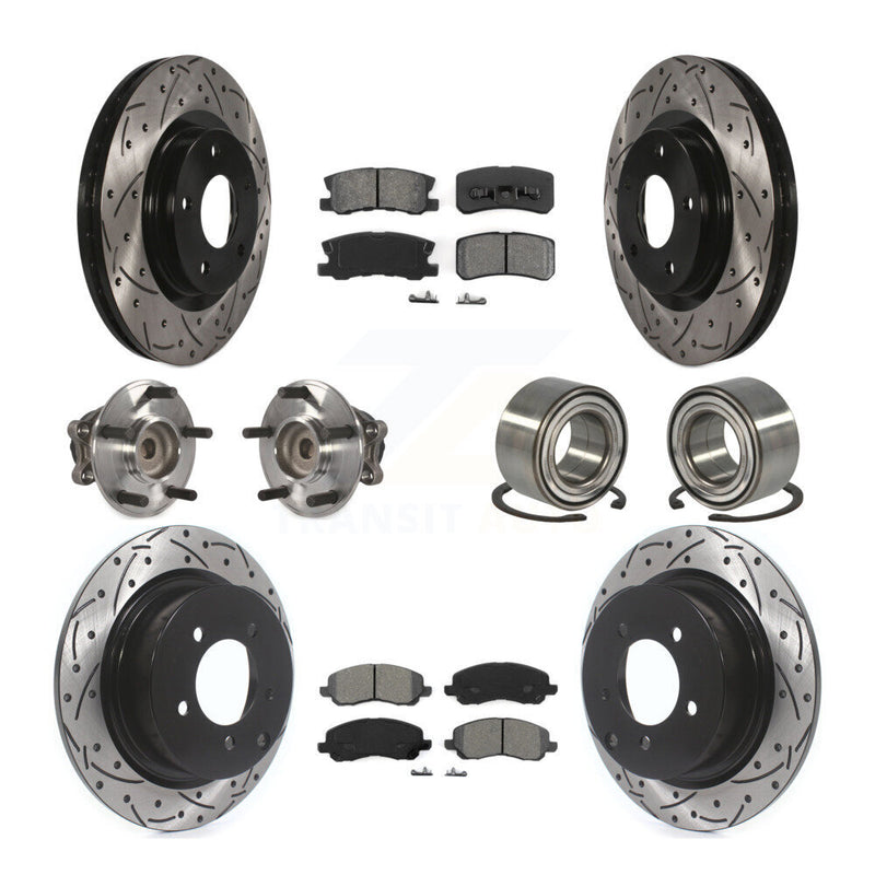 Transit Auto KBB-107506 Wheel Bearing for 2012 Mitsubishi RVR - Front and Rear product image