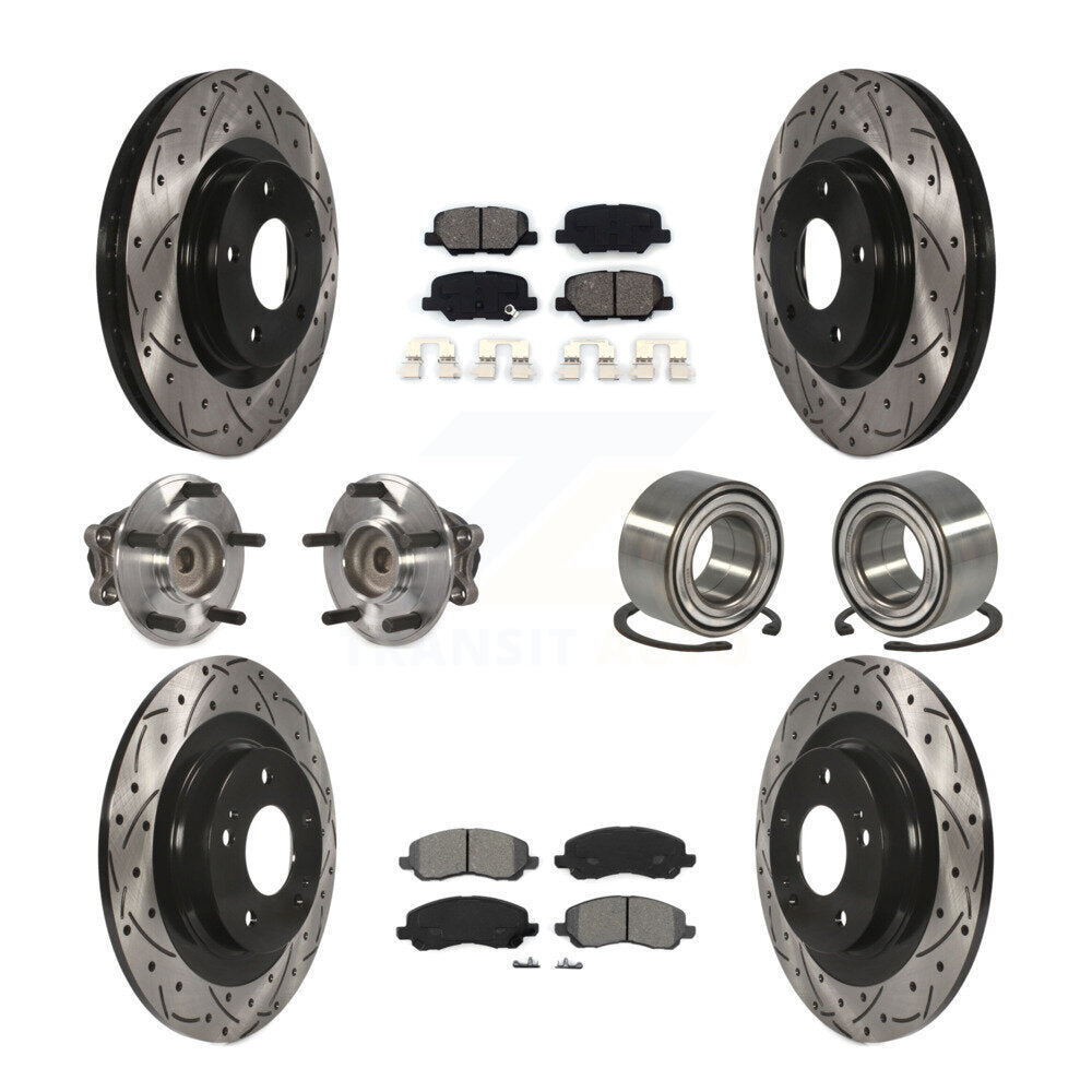 Transit Auto KBB-107508 Wheel Bearing for 2013-2021 Mitsubishi Outlander, Mitsubishi Outlander Sport, Mitsubishi RVR - Front and Rear product image