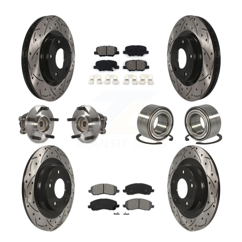Transit Auto KBB-107508 Wheel Bearing for 2013-2021 Mitsubishi Outlander, Mitsubishi Outlander Sport, Mitsubishi RVR - Front and Rear product image