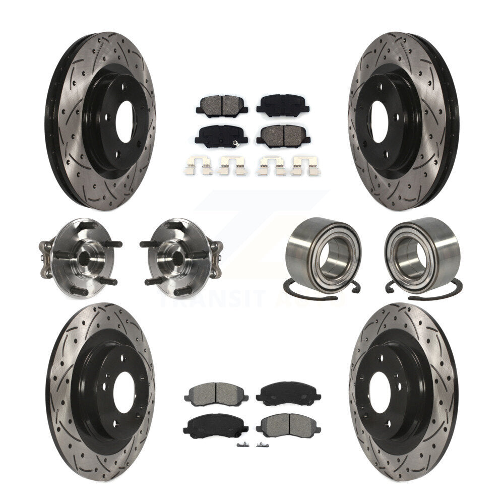 Transit Auto KBB-107509 Wheel Bearing for 2013-2021 Mitsubishi RVR, Mitsubishi Outlander, Mitsubishi Outlander Sport - Front and Rear product image