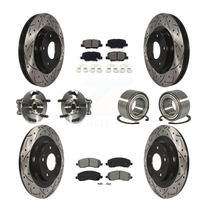 Transit Auto KBB-107509 Wheel Bearing for 2013-2021 Mitsubishi RVR, Mitsubishi Outlander, Mitsubishi Outlander Sport - Front and Rear product image