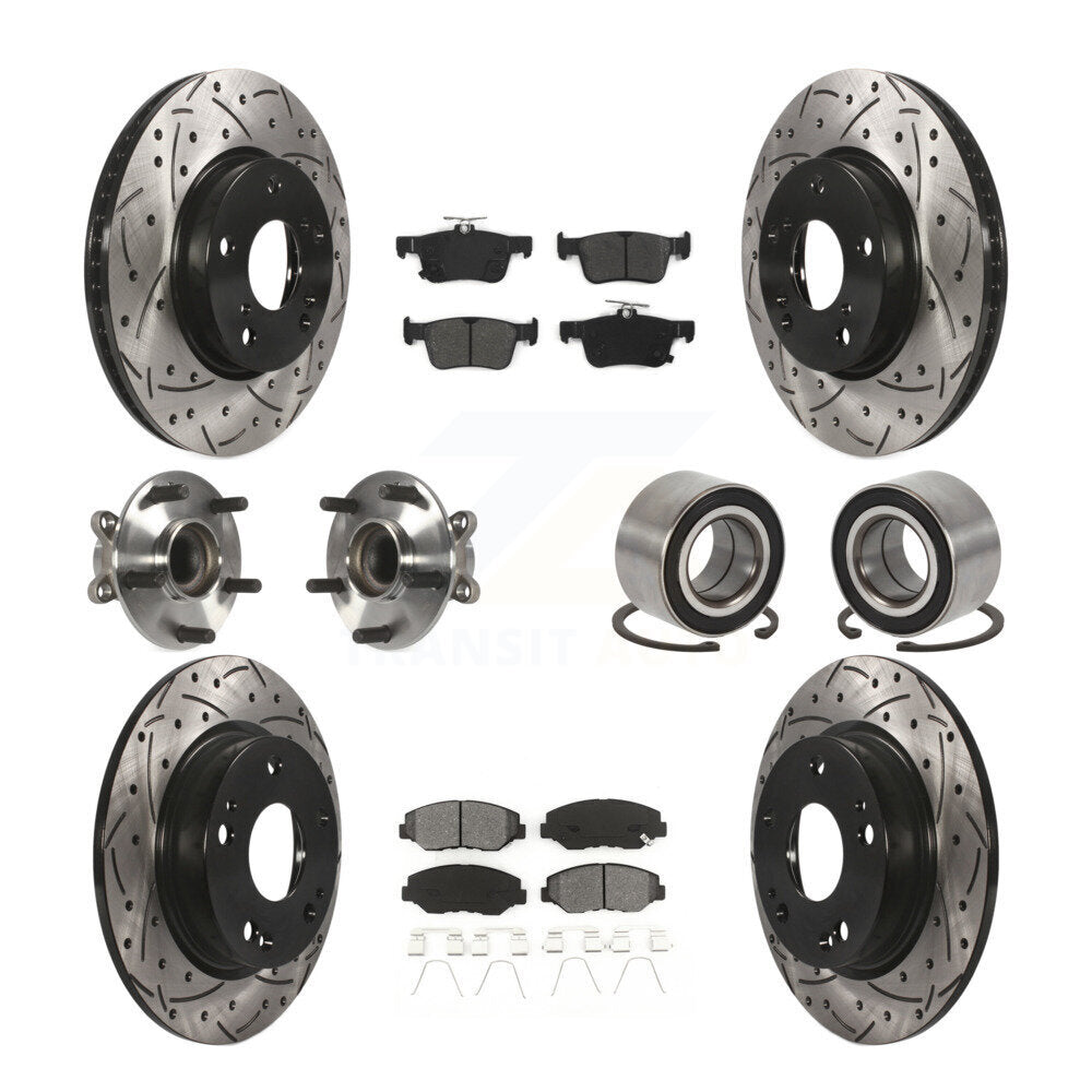 Transit Auto KBB-107510 Wheel Bearing for 2016-2021 Honda Civic - Front and Rear product image