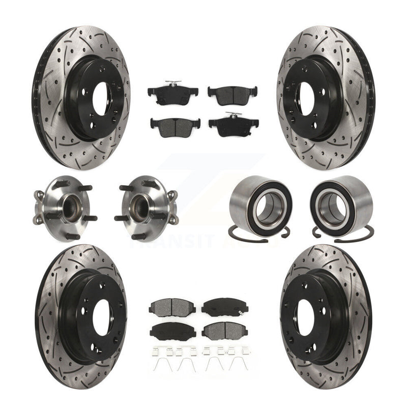 Transit Auto KBB-107510 Wheel Bearing for 2016-2021 Honda Civic - Front and Rear product image