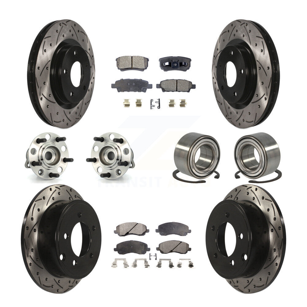 Transit Auto KBB-107526 Wheel Bearing for 2007-2017 Jeep Compass, Dodge Caliber, Jeep Patriot - Front and Rear product image