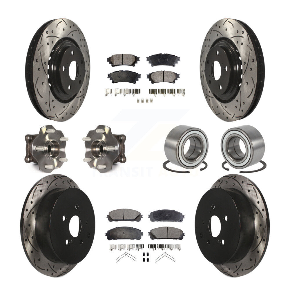 Transit Auto KBB-107533 Wheel Bearing for 2010-2019 Toyota Highlander, Lexus RX350, Lexus RX450h - Front and Rear product image