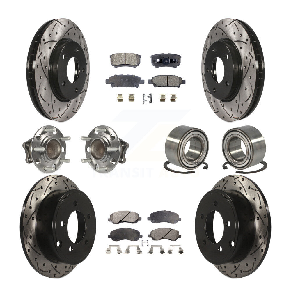 Transit Auto KBB-107535 Wheel Bearing for 2008-2009 Mitsubishi Lancer - Front and Rear product image