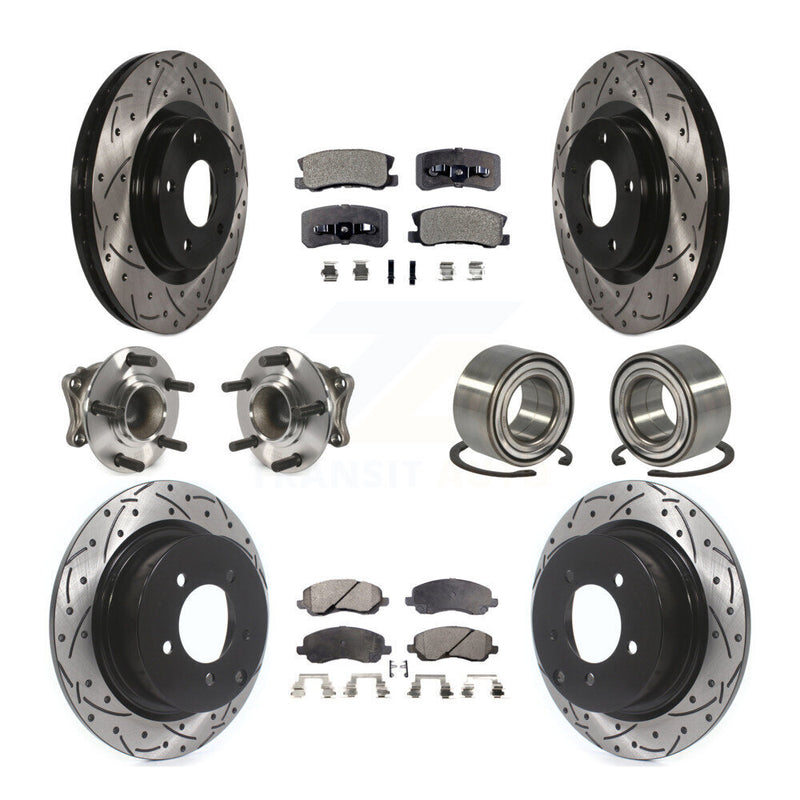 Transit Auto KBB-107536 Wheel Bearing for 2008-2013 Mitsubishi Outlander - Front and Rear product image