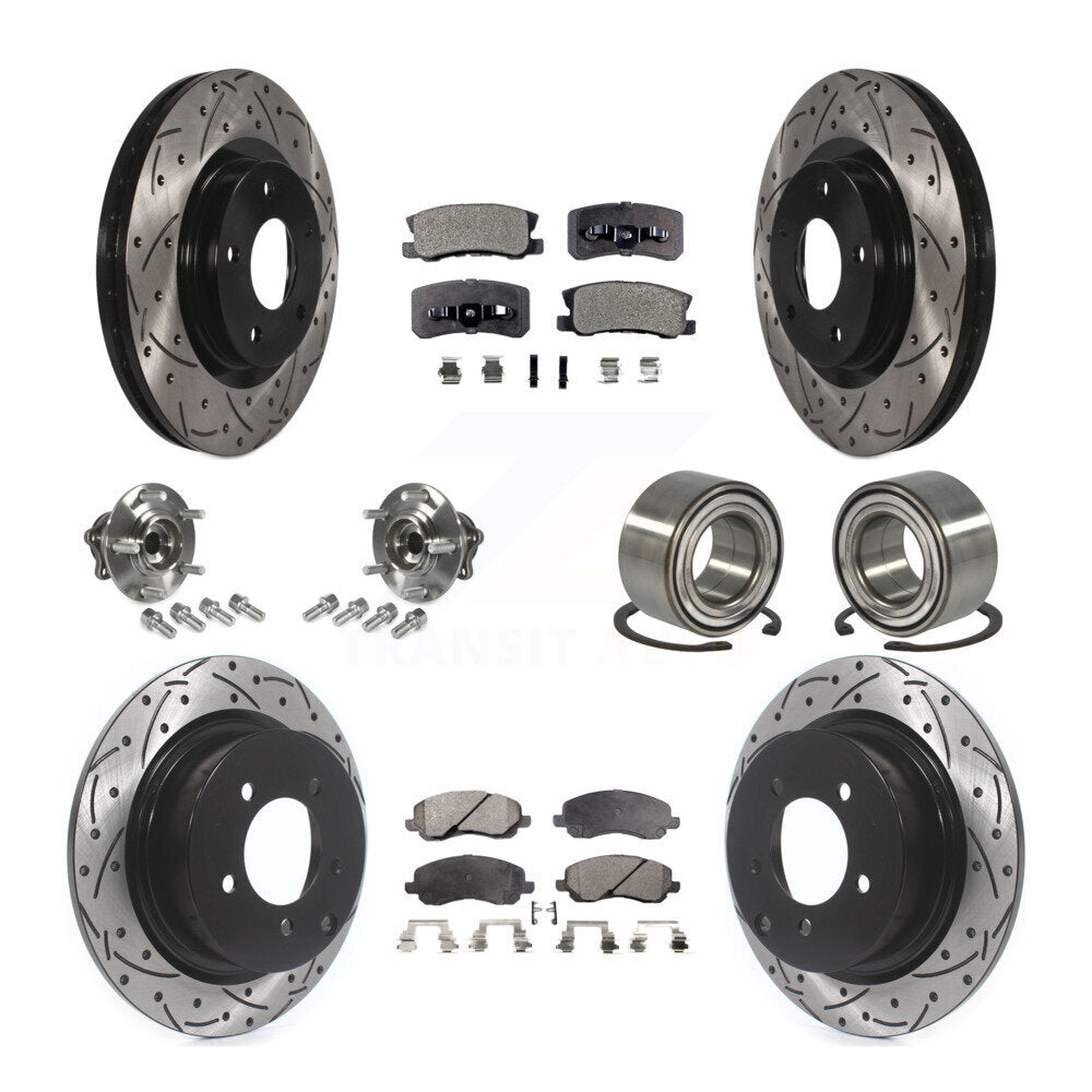 Transit Auto KBB-107538 Wheel Bearing for 2008-2013 Mitsubishi Outlander, Mitsubishi RVR - Front and Rear product image