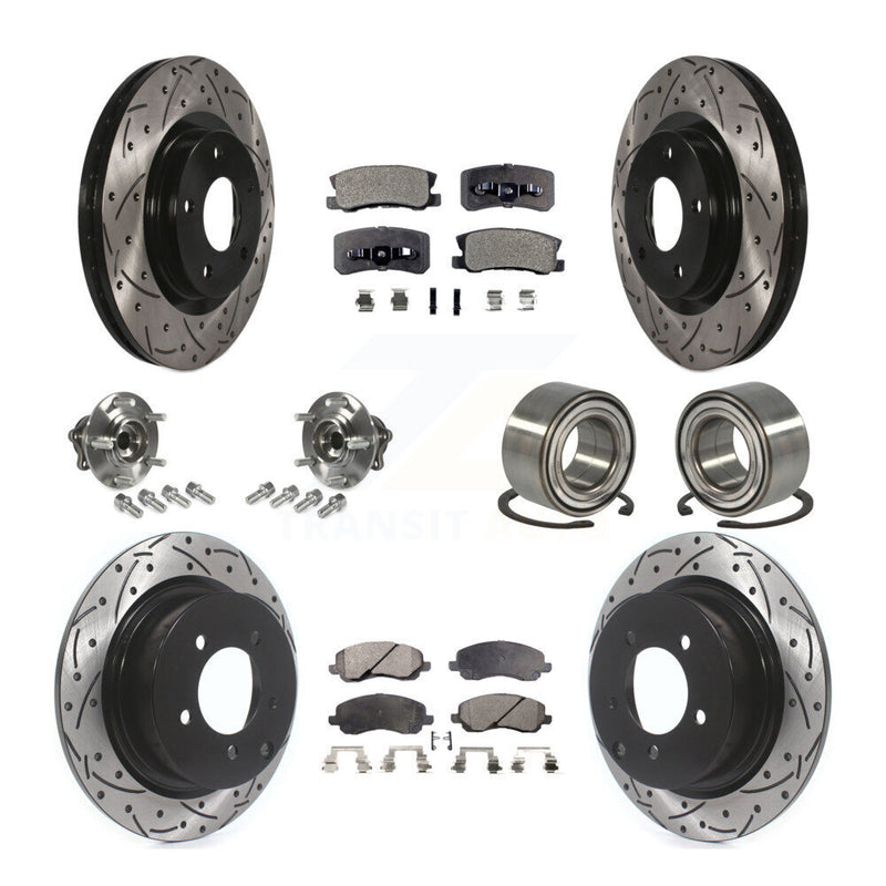 Transit Auto KBB-107538 Wheel Bearing for 2008-2013 Mitsubishi Outlander, Mitsubishi RVR - Front and Rear product image
