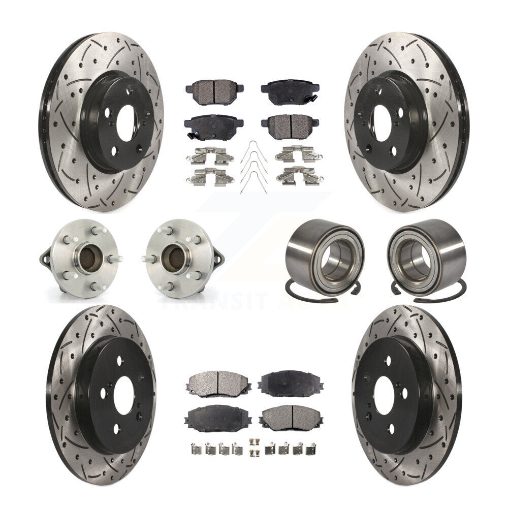 Transit Auto KBB-107548 Wheel Bearing for 2009-2019 Toyota Corolla, Toyota Matrix, Pontiac Vibe - Front and Rear product image