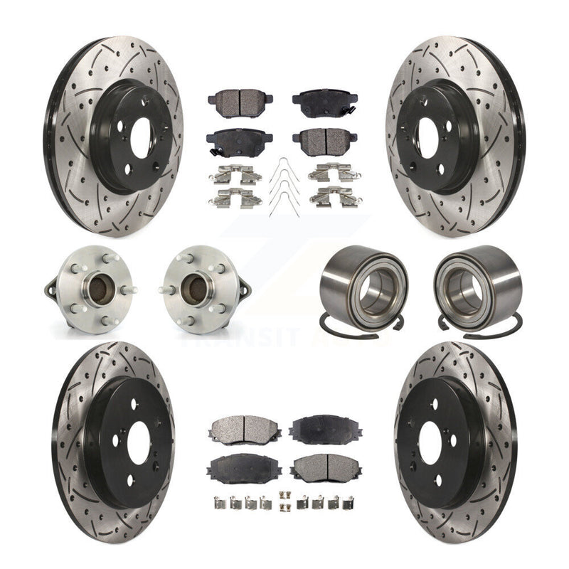 Transit Auto KBB-107548 Wheel Bearing for 2009-2019 Toyota Corolla, Toyota Matrix, Pontiac Vibe - Front and Rear product image