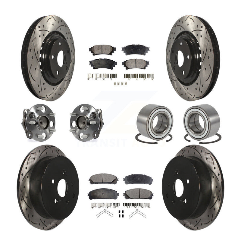 Transit Auto KBB-107566 Wheel Bearing for 2011-2020 Toyota Sienna - Front and Rear product image