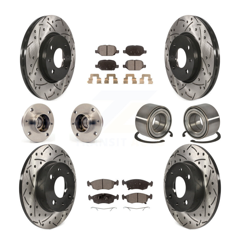 Transit Auto KBB-107569 Wheel Bearing for 2012-2017 Fiat 500 - Front and Rear product image