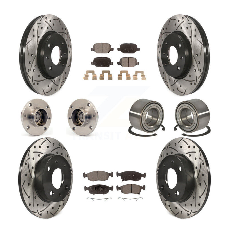 Transit Auto KBB-107569 Wheel Bearing for 2012-2017 Fiat 500 - Front and Rear product image