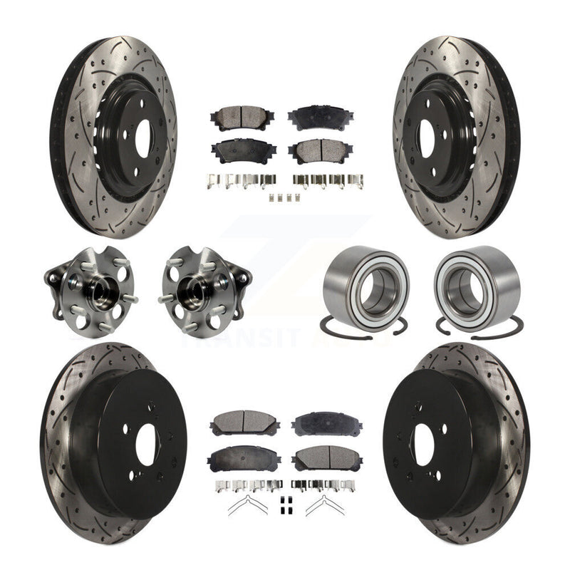 Transit Auto KBB-107570 Wheel Bearing for 2011-2020 Toyota Sienna - Front and Rear product image