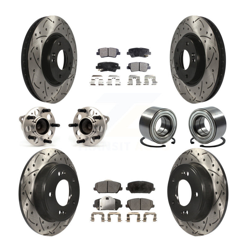 Transit Auto KBB-107573 Wheel Bearing for 2014-2016 Kia Forte, Kia Forte Koup, Kia Forte5 - Front and Rear product image