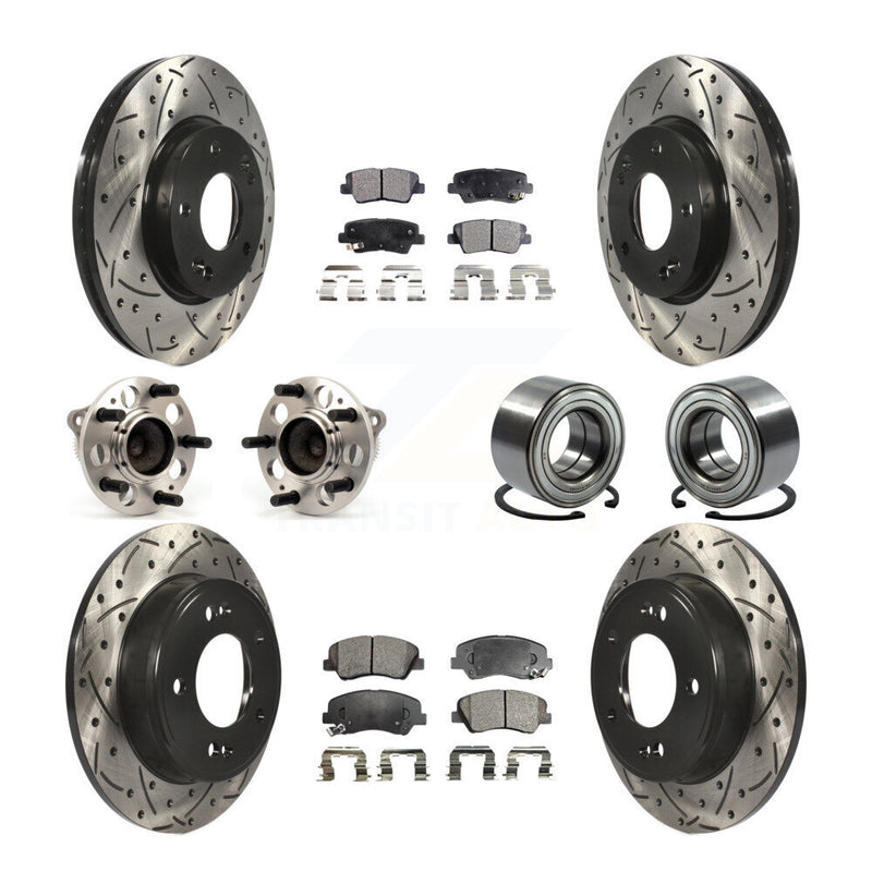 Transit Auto KBB-107576 Wheel Bearing for 2011-2016 Hyundai Elantra GT, Kia Forte, Kia Forte Koup & more - Front and Rear product image