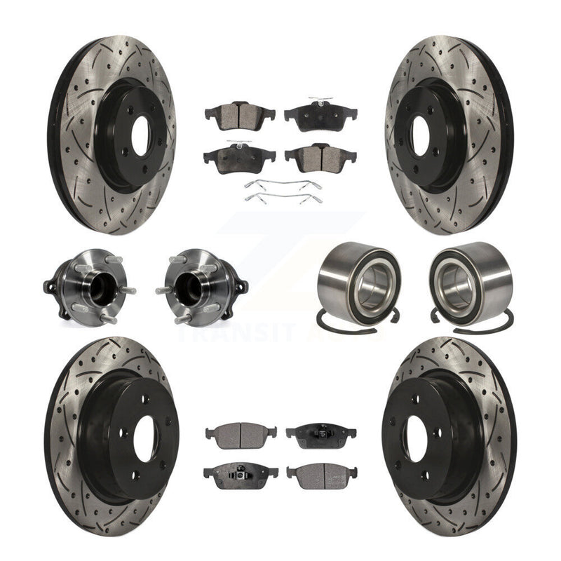 Transit Auto KBB-107581 Wheel Bearing for 2013-2016 Ford Escape - Front and Rear product image