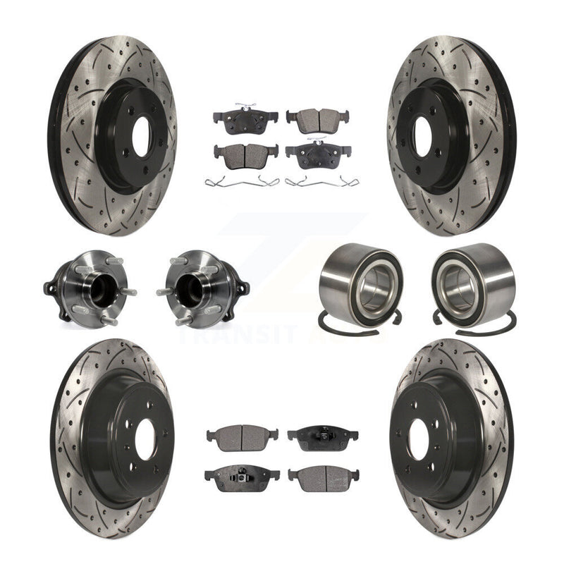 Transit Auto KBB-107582 Wheel Bearing for 2017-2019 Lincoln MKC, Ford Escape - Front and Rear product image