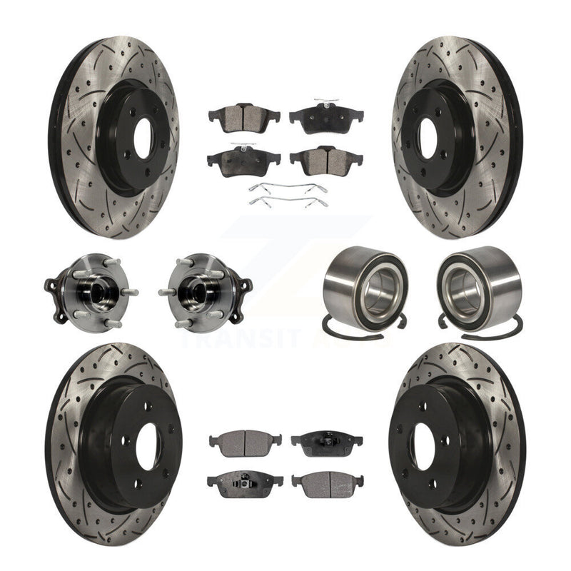 Transit Auto KBB-107585 Wheel Bearing for 2013-2016 Ford Escape - Front and Rear product image