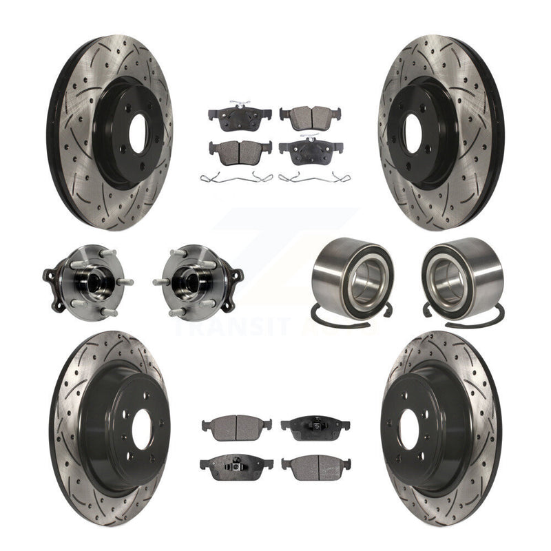 Transit Auto KBB-107586 Wheel Bearing for 2017-2019 Lincoln MKC, Ford Escape - Front and Rear product image
