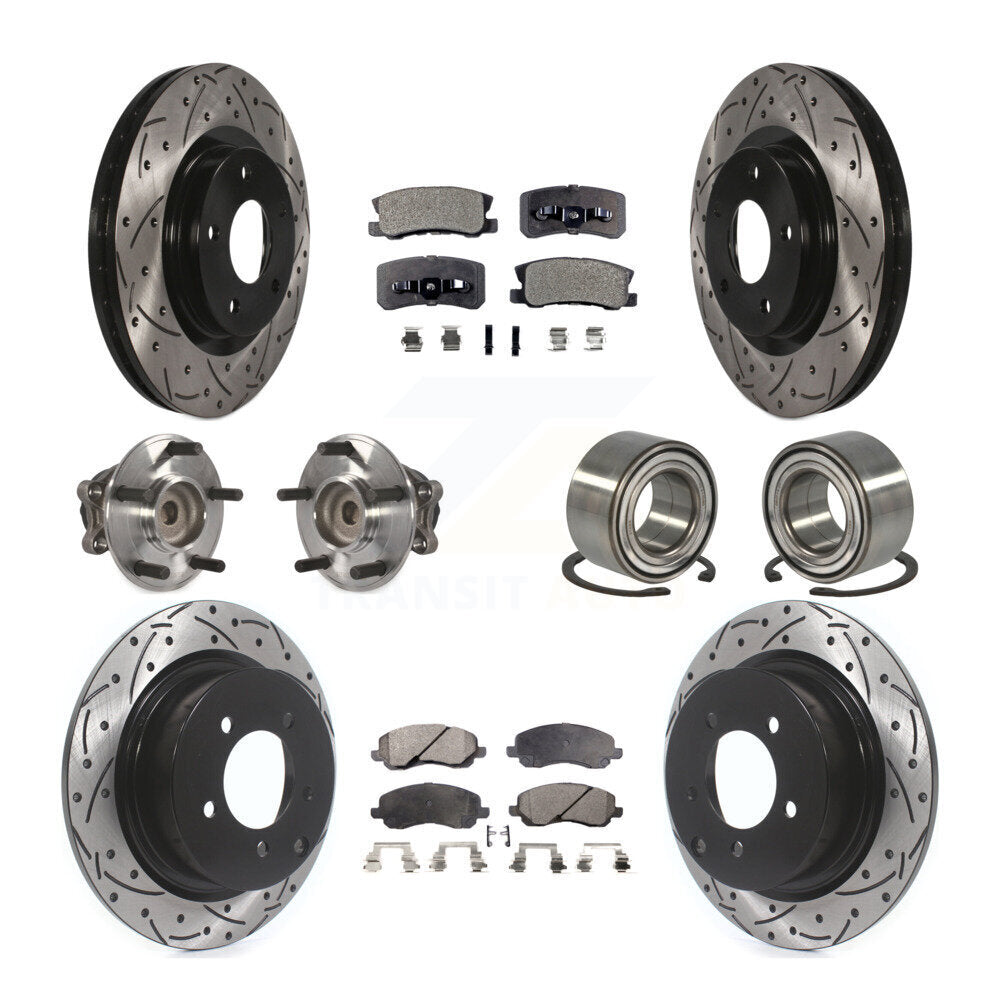 Transit Auto KBB-107603 Wheel Bearing for 2012 Mitsubishi RVR - Front and Rear product image
