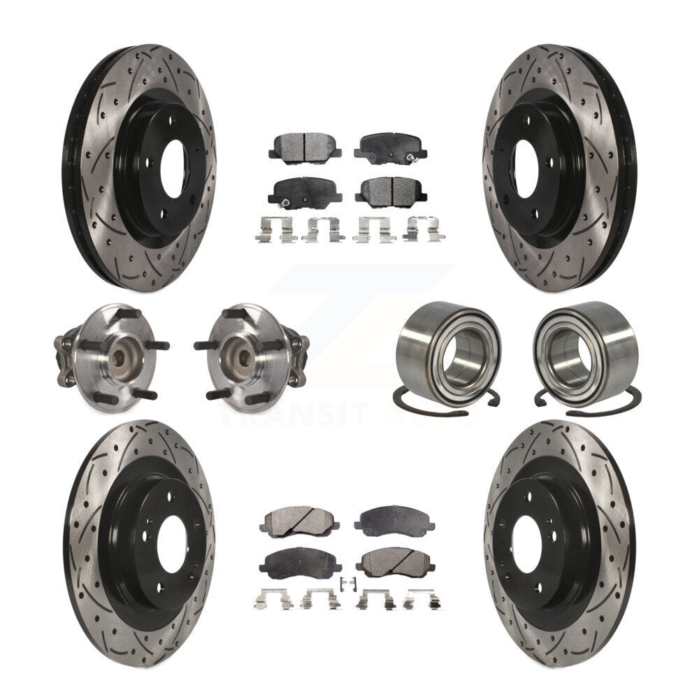 Transit Auto KBB-107605 Wheel Bearing for 2013-2021 Mitsubishi Outlander, Mitsubishi Outlander Sport, Mitsubishi RVR - Front and Rear product image