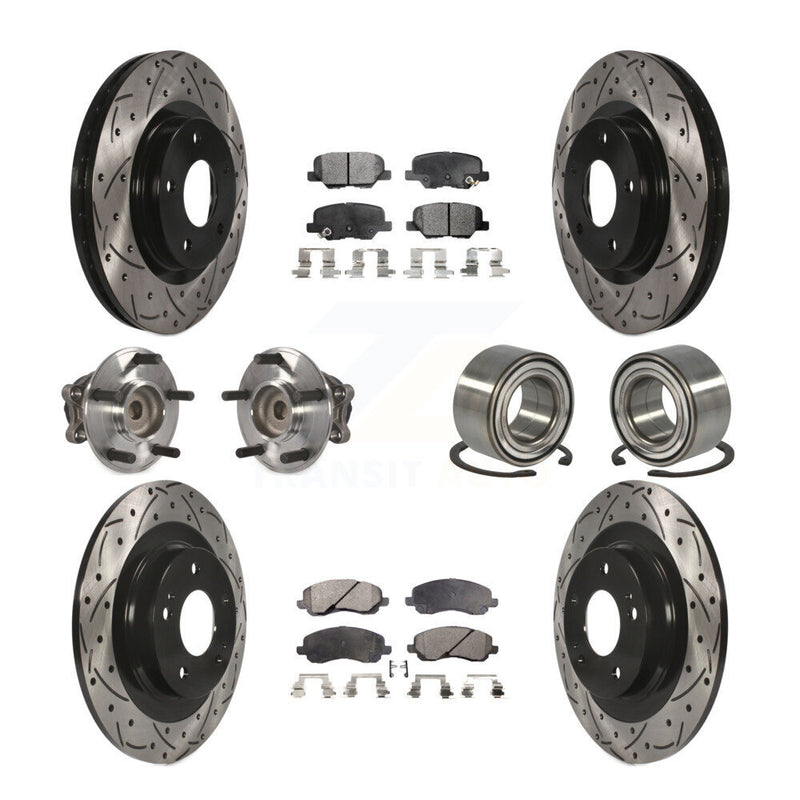 Transit Auto KBB-107605 Wheel Bearing for 2013-2021 Mitsubishi Outlander, Mitsubishi Outlander Sport, Mitsubishi RVR - Front and Rear product image