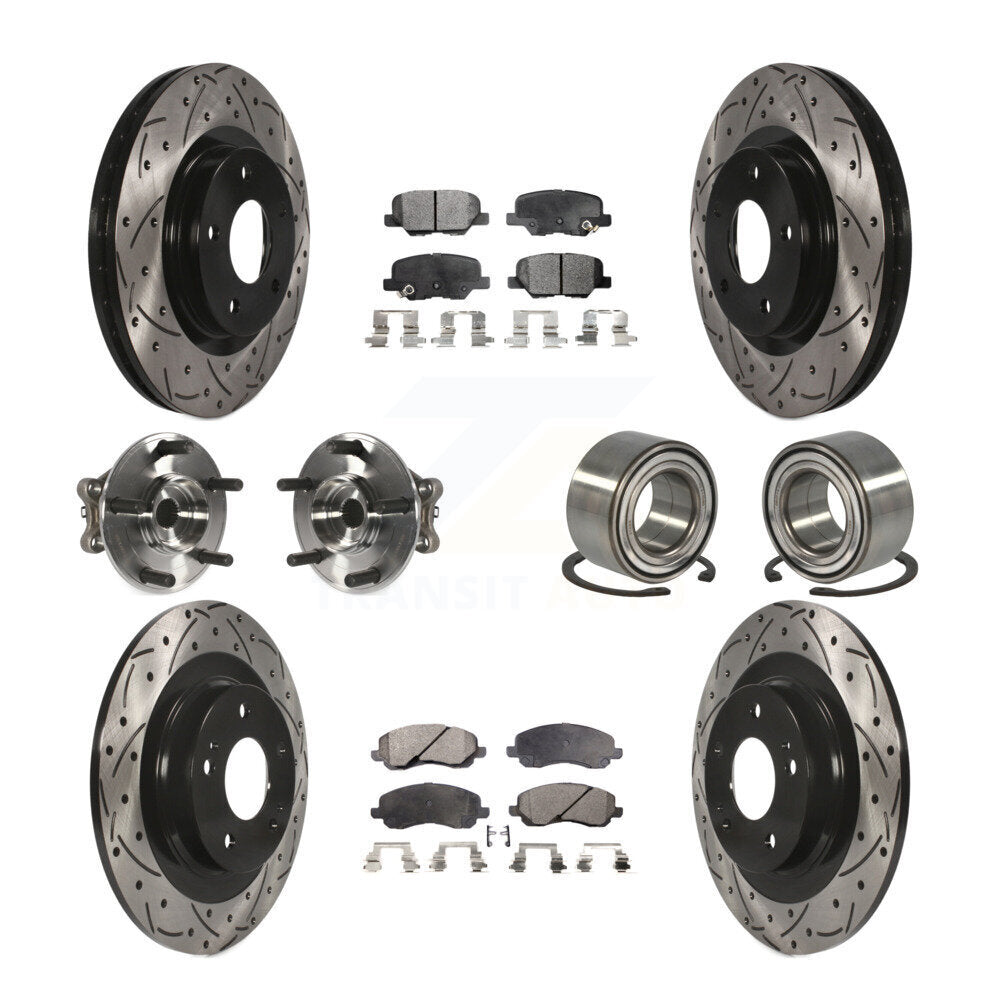 Transit Auto KBB-107606 Wheel Bearing for 2013-2021 Mitsubishi RVR, Mitsubishi Outlander, Mitsubishi Outlander Sport - Front and Rear product image