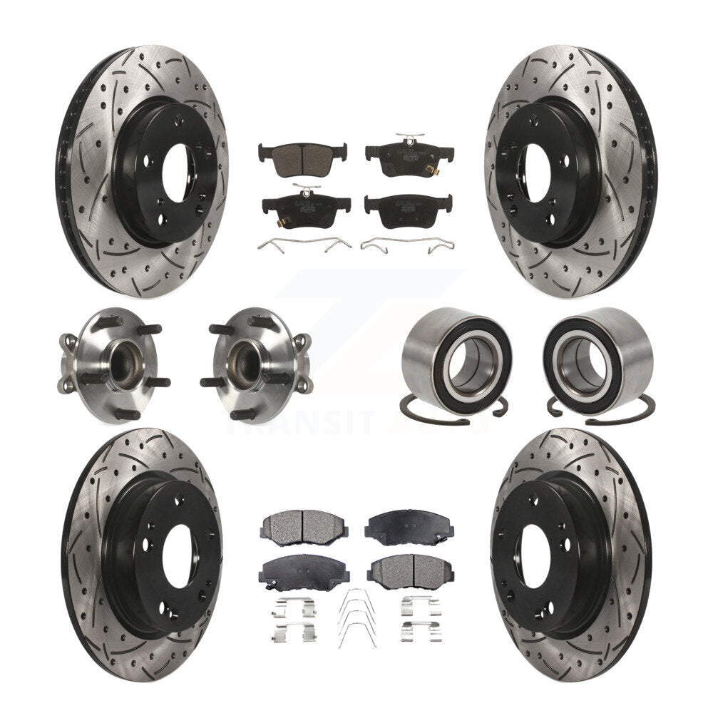 Transit Auto KBB-107607 Wheel Bearing for 2016-2021 Honda Civic - Front and Rear product image