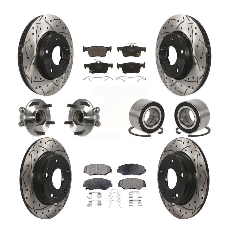 Transit Auto KBB-107607 Wheel Bearing for 2016-2021 Honda Civic - Front and Rear product image
