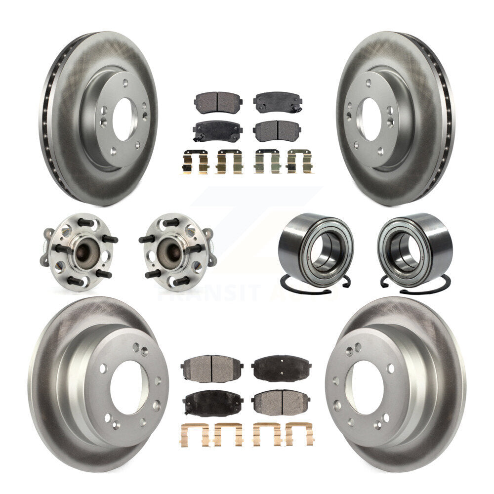 Transit Auto KBB-107729 Wheel Bearing for 2009-2012 Hyundai Elantra - Front and Rear product image