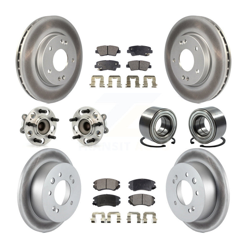 Transit Auto KBB-107730 Wheel Bearing for 2010 Hyundai Elantra - Front and Rear product image