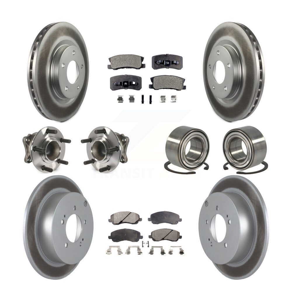 Transit Auto KBB-107762 Wheel Bearing for 2007-2013 Mitsubishi Outlander - Front and Rear product image