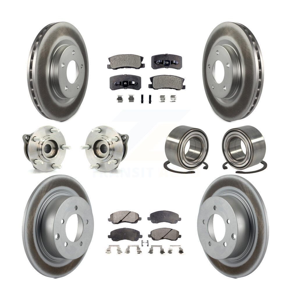 Transit Auto KBB-107766 Wheel Bearing for 2008-2013 Mitsubishi Outlander, Mitsubishi Outlander Sport - Front and Rear product image