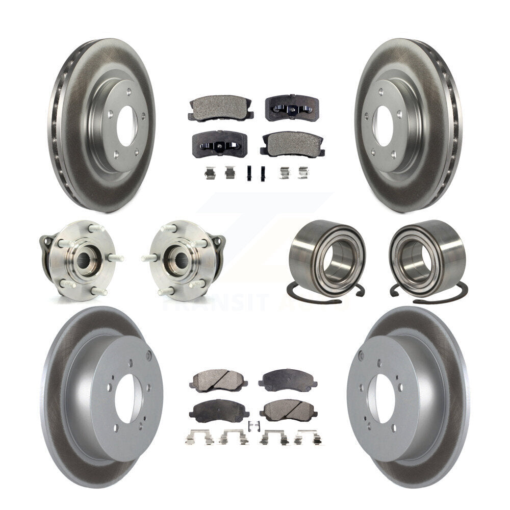 Transit Auto KBB-107767 Wheel Bearing for 2007-2013 Mitsubishi Outlander - Front and Rear product image